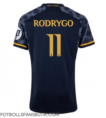 Real Madrid Rodrygo Goes #11 Replika Bortatröja 2023-24 Kortärmad